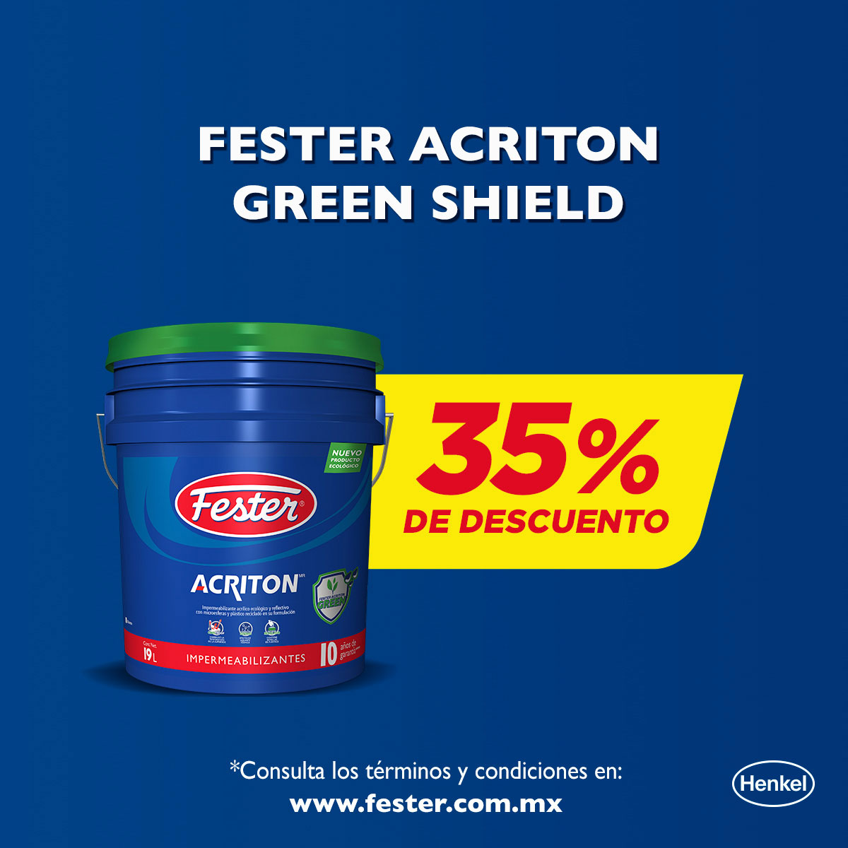 Con fester siempre es buen tiempo . Green shield